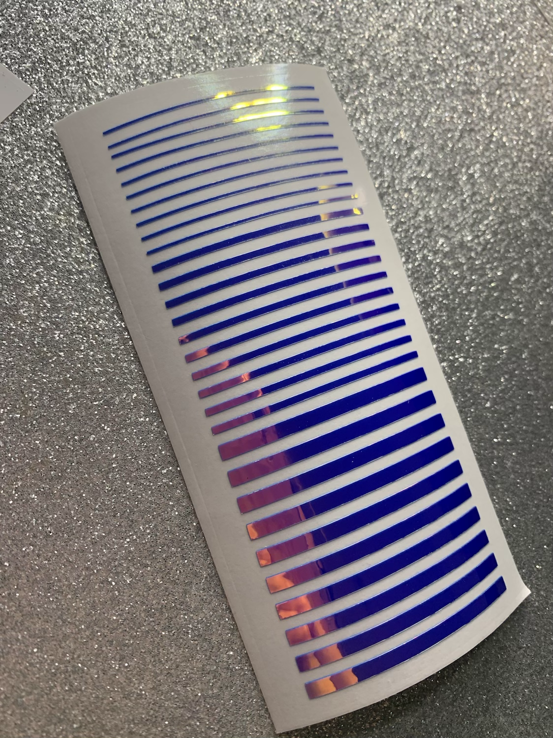 Holographic Stripe Stickers