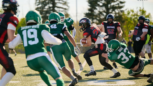 Mustangs Gallop Past Heat in Dominant 48–0 Shutout at Rocky Stone Field