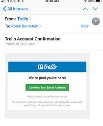 Sign up on Trello 5