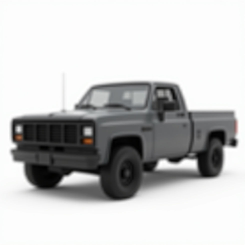 Rugged Crew Cab Truck