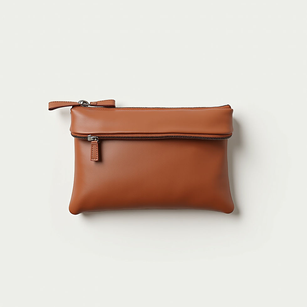 Vegan Leather Clutch