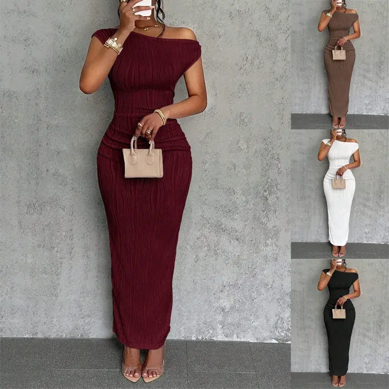 Thumbnail: One-Shoulder Dress for Women