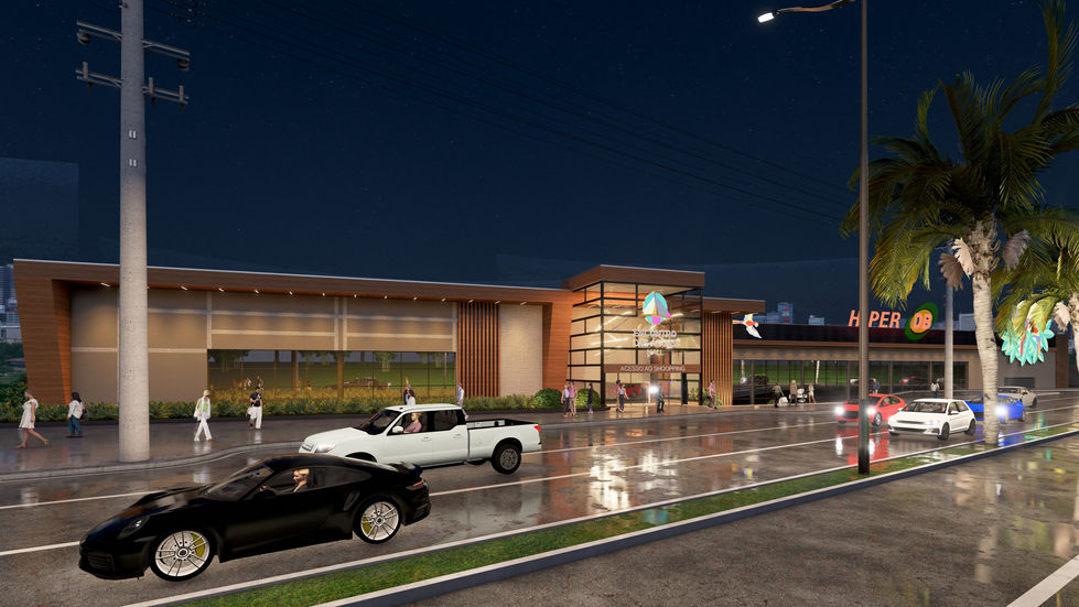 Centro comercial noite_9 - Photo