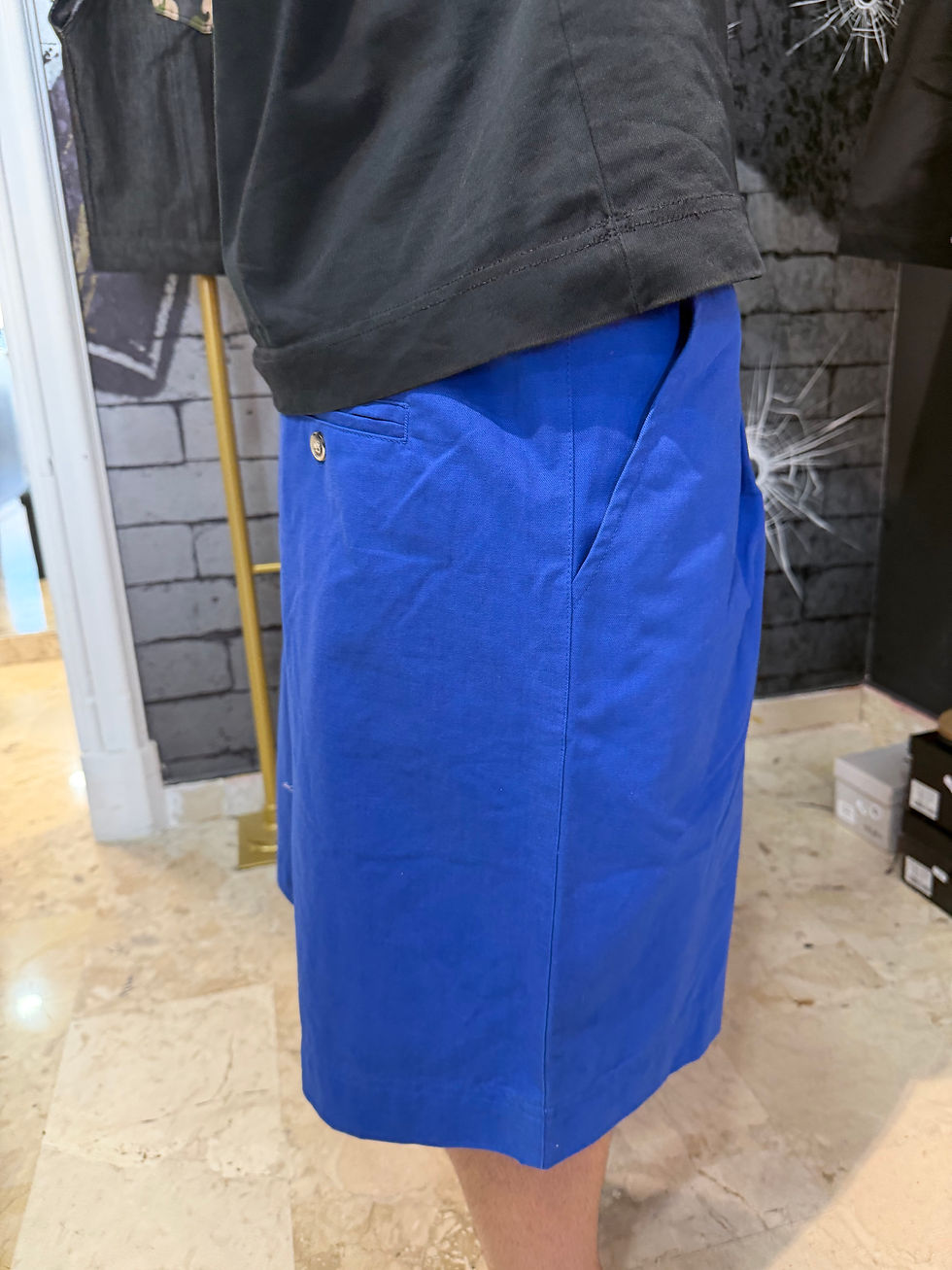 Miniatura: PANTALACCIO BLU NO TASCHE