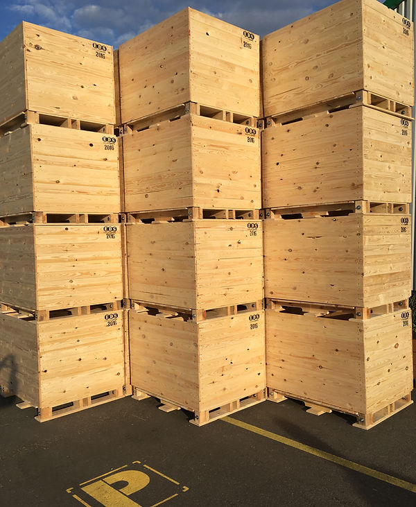 palox endives, caisse pour les endives, chicory box, endive box, vegetable and fruit box, storage box
