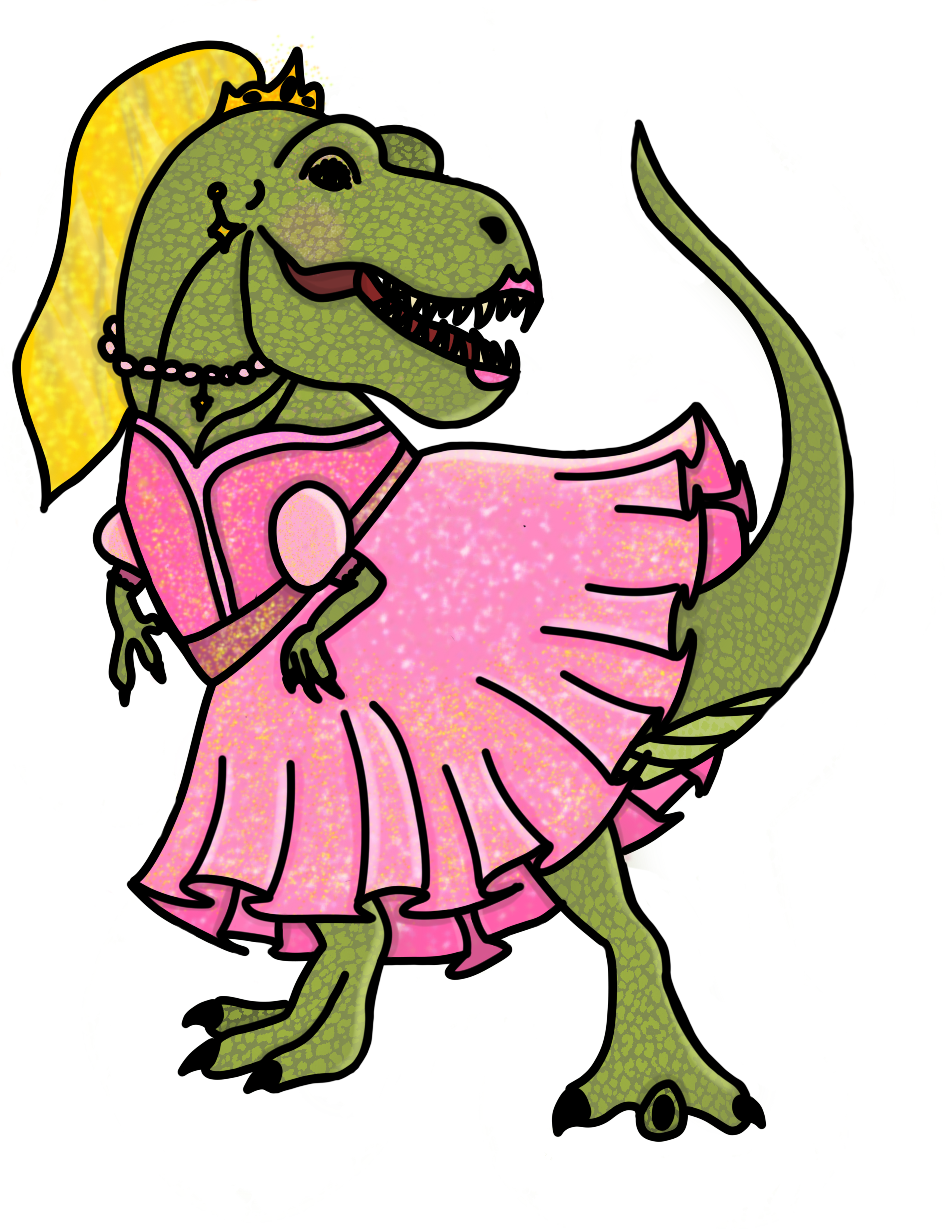 Dinosaurs in Dress Up Pack - PRINTABLE - Stationary - Lined and Unlined