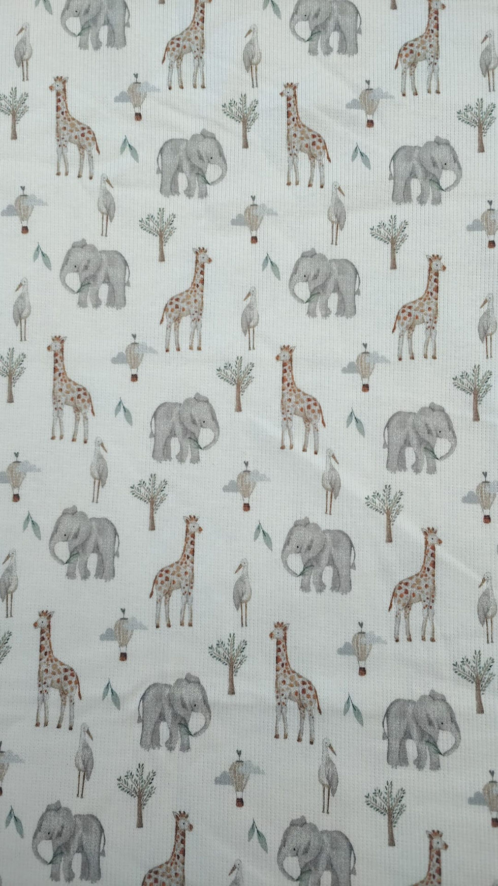 Stenzo rib tricot katoen - lengte 110 cm breedte 150 cm - klap48z