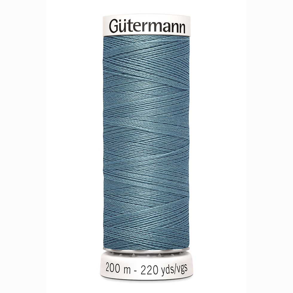 Gütermann naai garen licht denim 827
