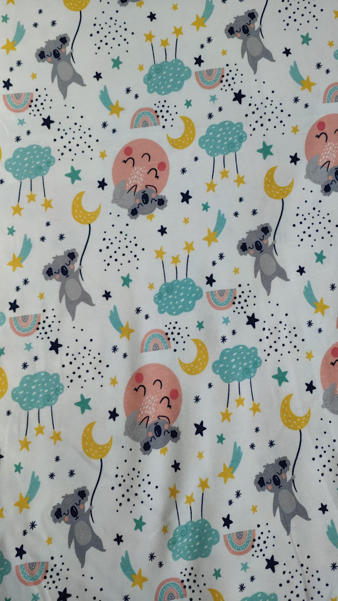 Tricot katoen - lengte 125 cm breedte 150 cm - klap83l