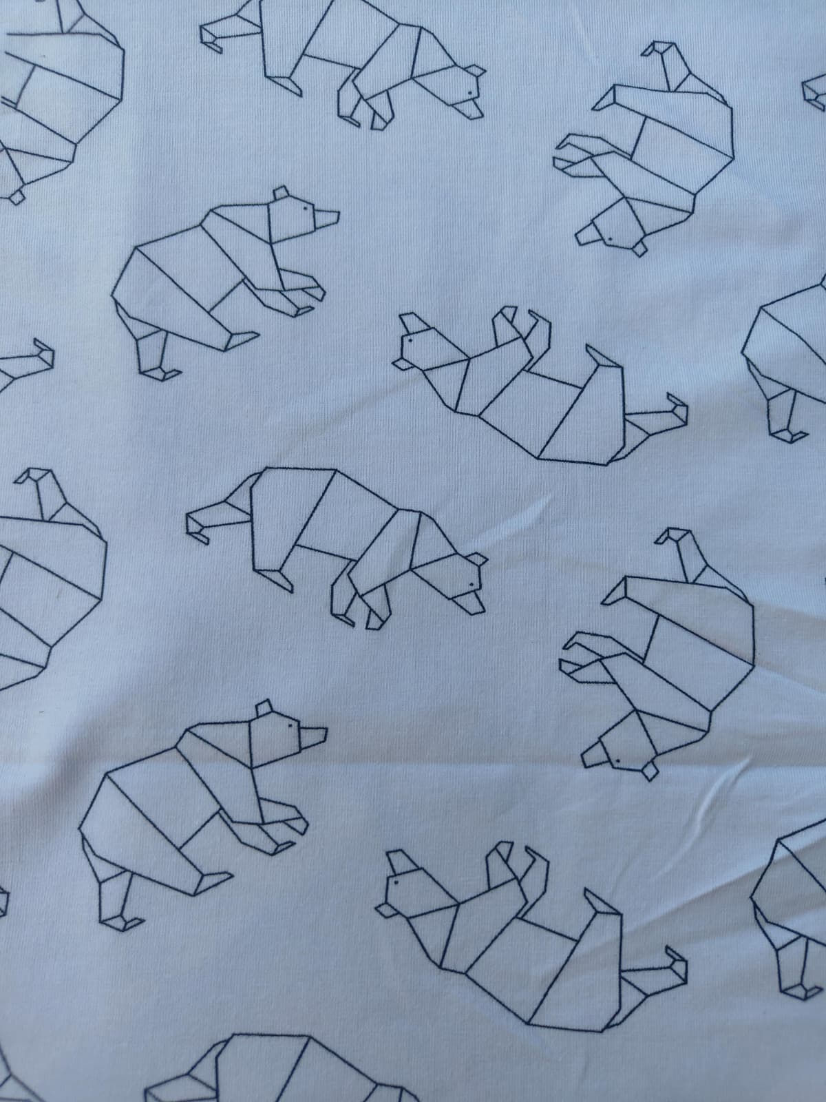 Stenzo tricot katoen - lengte 40 breedte 150 cm - klap123t