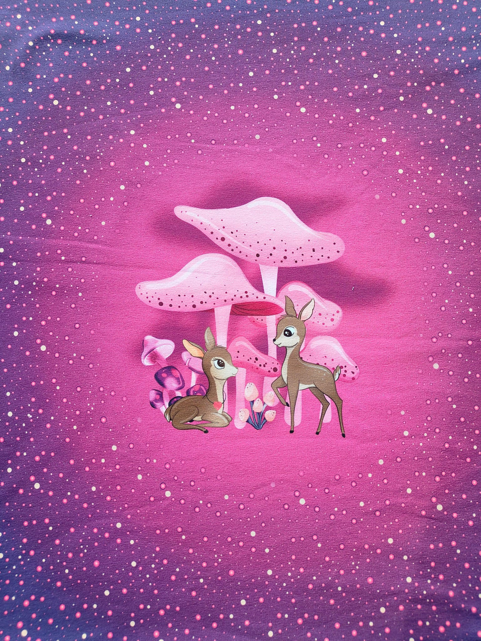 French terry - lengte 60 cm breedte 150 cm - klap74f