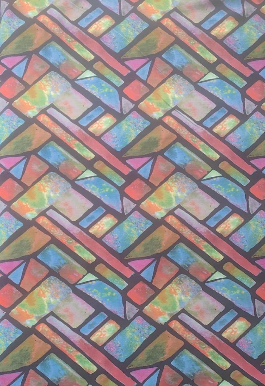 Stenzo tricot katoen lap - lengte 235 cm breedte 150 cm - dlap45