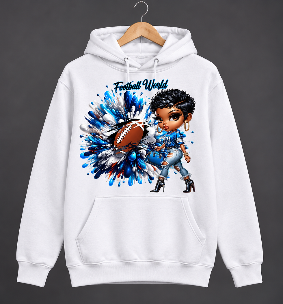 Thumbnail: Lions Girl Walkin - Hoodie