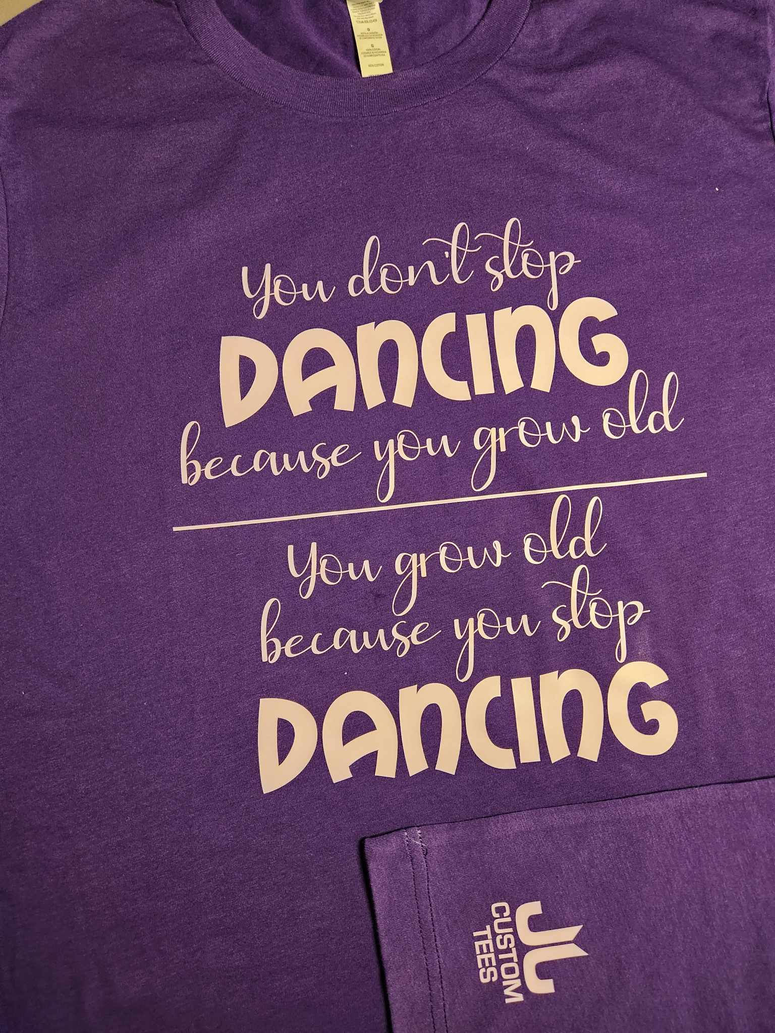 You Don't Stop Dancing...