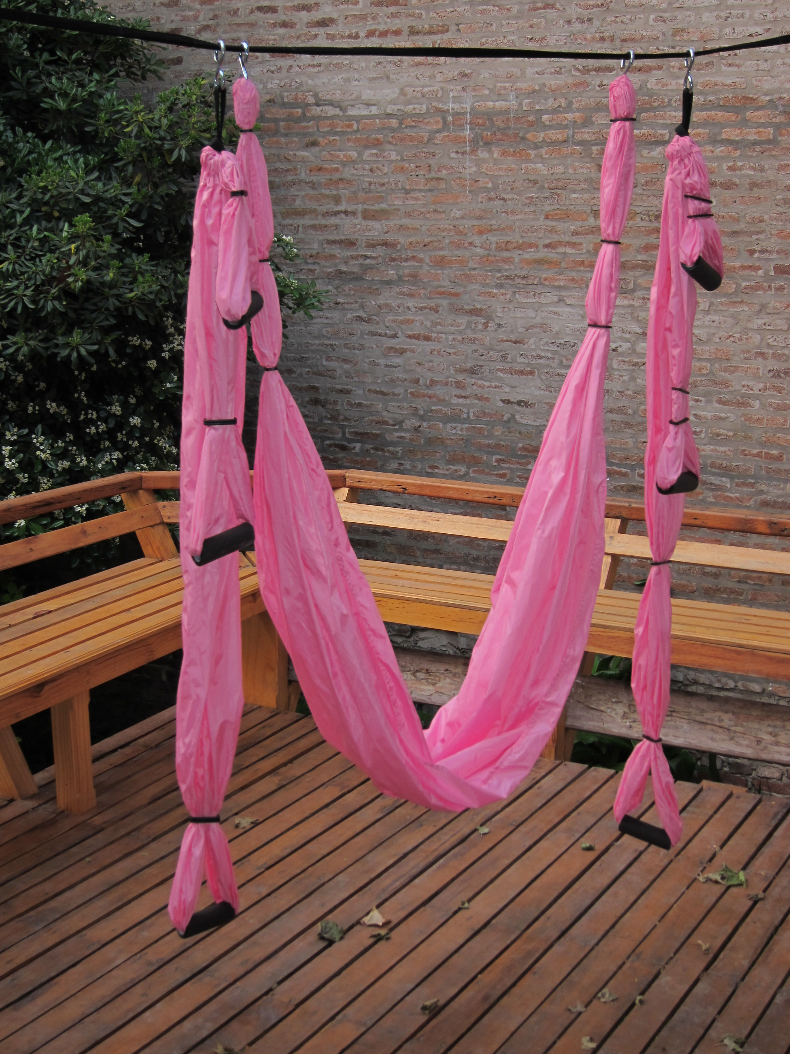 Columpio de Aero yoga Aero pilates tela de avion