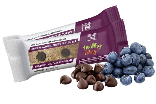 blueberry healthy bar