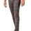 Thumbnail: CP122 I BARABAS PLAID PANTS SLIM FIT I BROWN /RED
