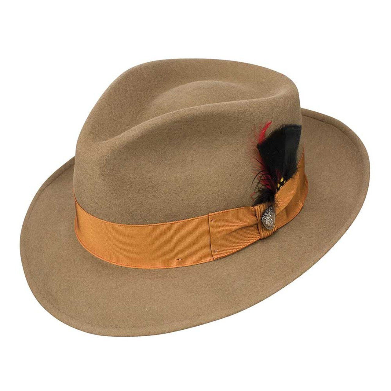 DOBBS I  STRAND II I FELT FEDORA I CAMEL