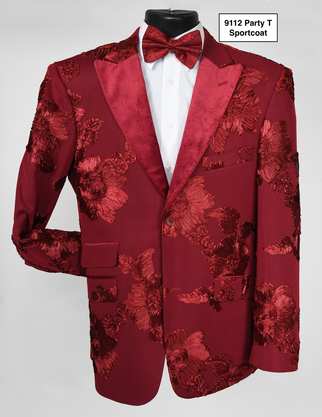 BLUE MARTNI I 9112-PARTYTS BLAZER I 915-RED