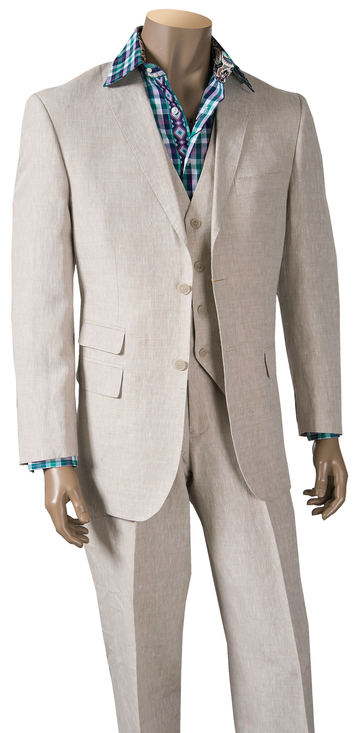 INSERCH I 66010B 3PCS SUIT I 06-OATMEAL