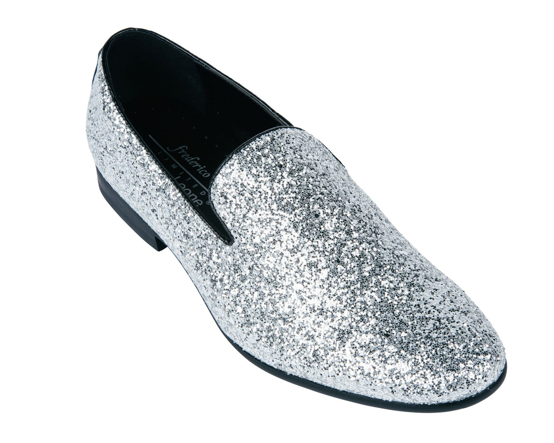 FREDERICO LEONE I FS-354 SPARKLE SHOES I SILVER
