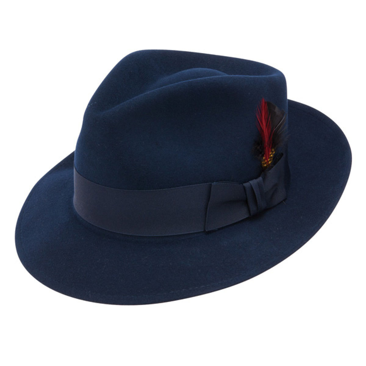 DOBBS I  STRAND II I FELT FEDORA I NAVY