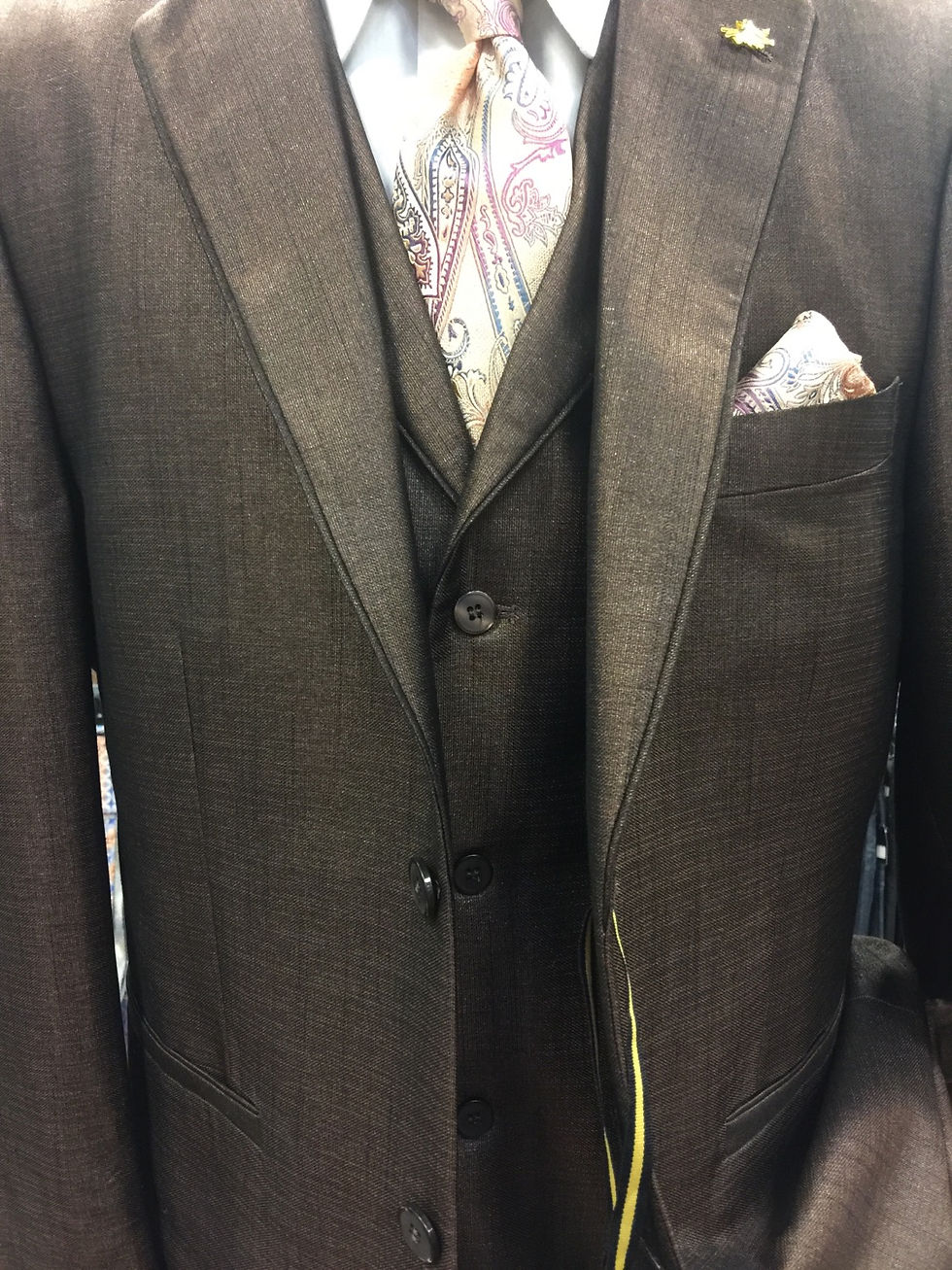 Thumbnail: FALCONE I 5910 EDGE VESTED I LIGHT TAN-068