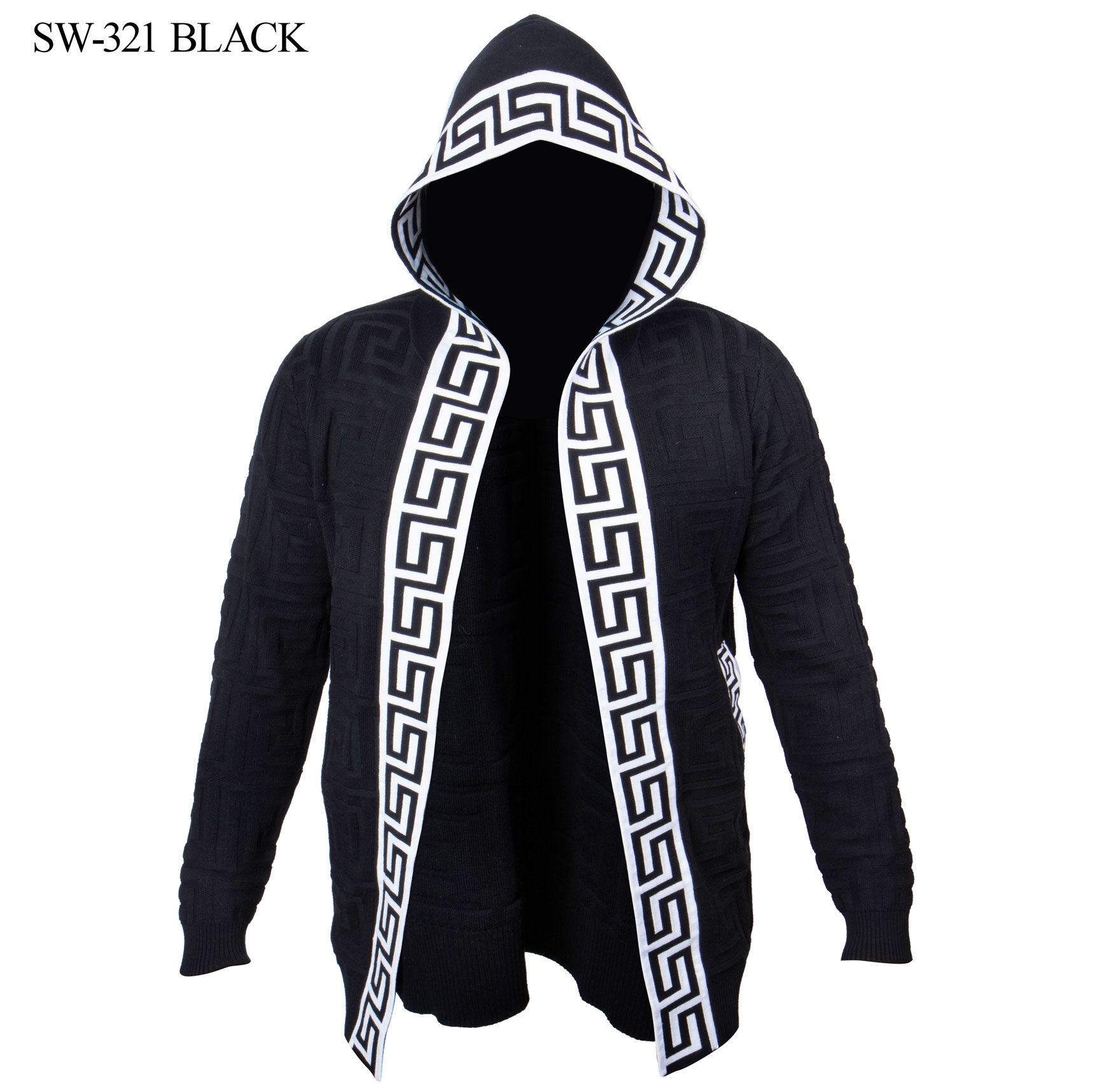 SW-321 PRESTIGE LS HODDED I BLACK