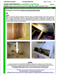 TTM Home Reference, Dates & Issues