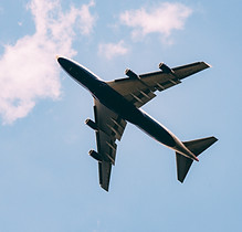 天空の飛行機