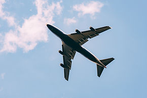 Aereo nel cielo