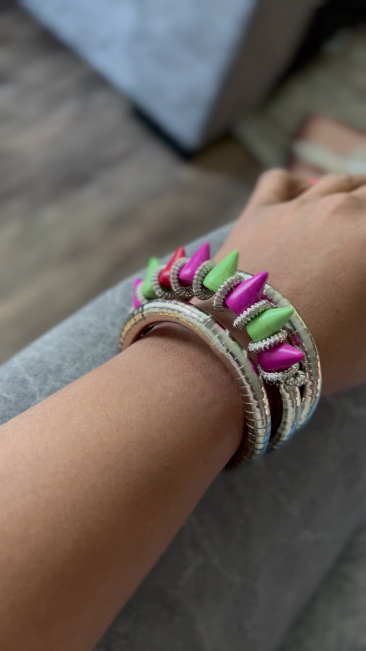 Thumbnail: "Living Color" Winding Bracelet