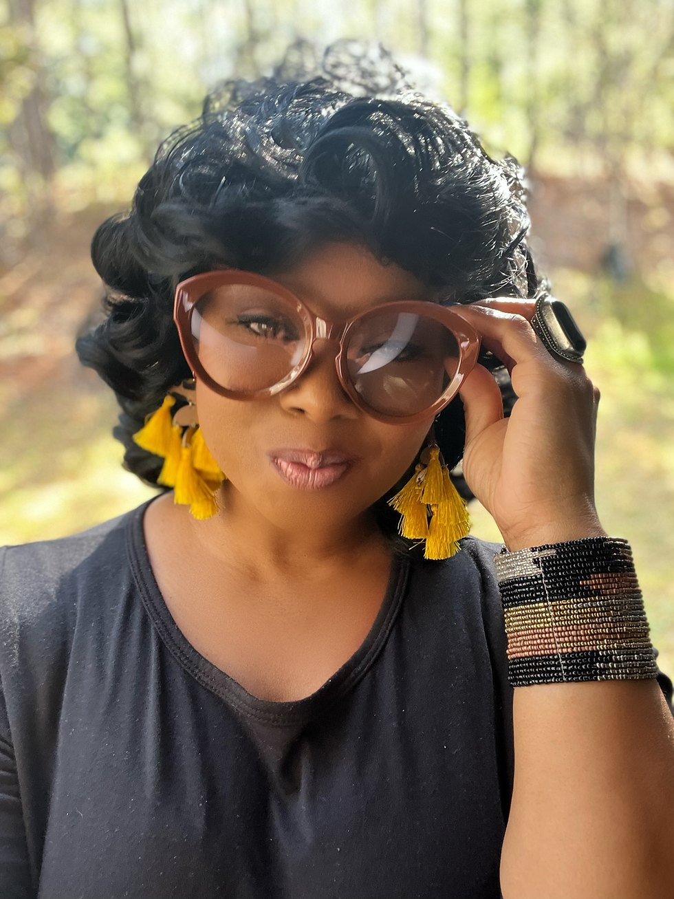 Thumbnail: "Pretty Brown Round" UV Protection Sunnies