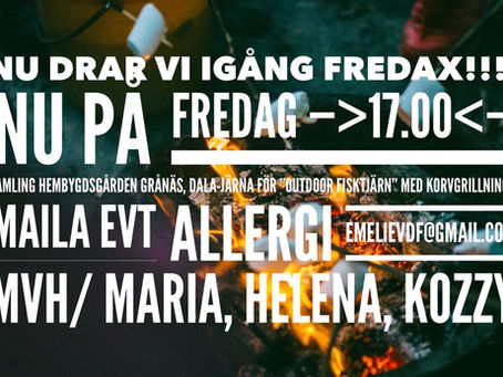 Nu drar vi igång FREDAX