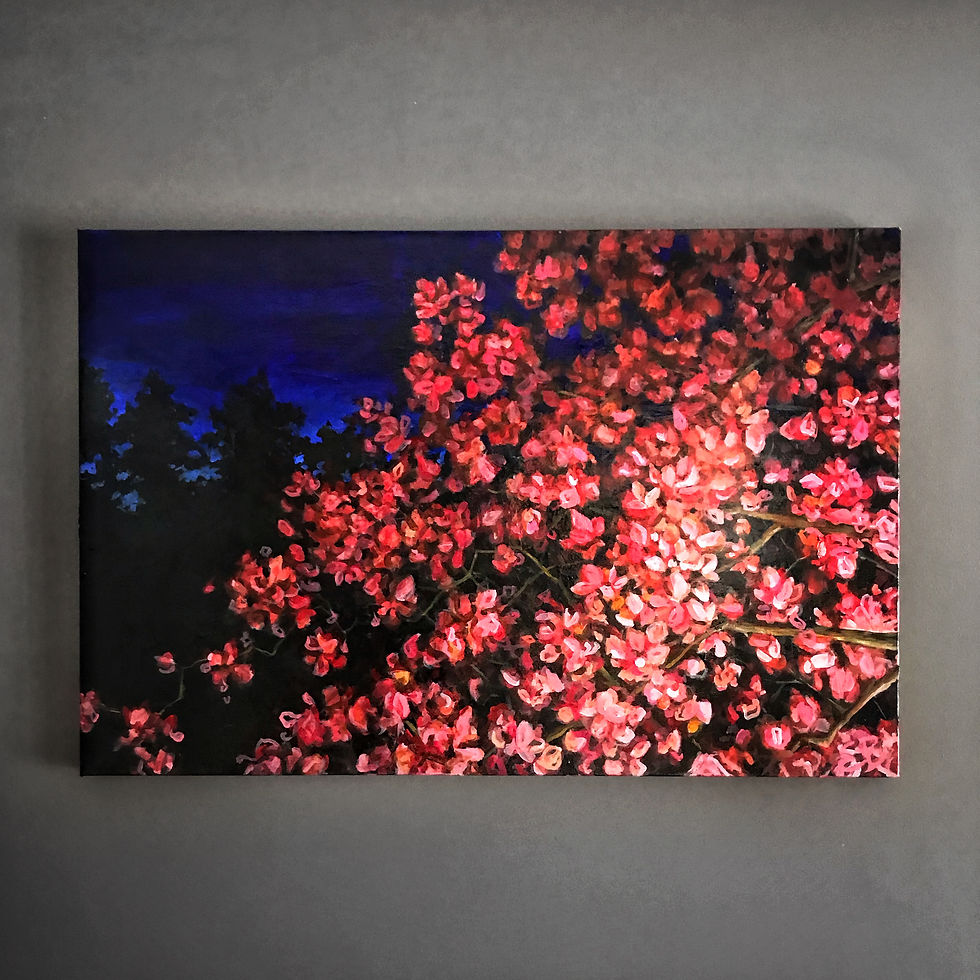 Thumbnail: Sleeping In The Forest (36"x 24")