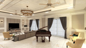 TV Lounge - Malik Mansion