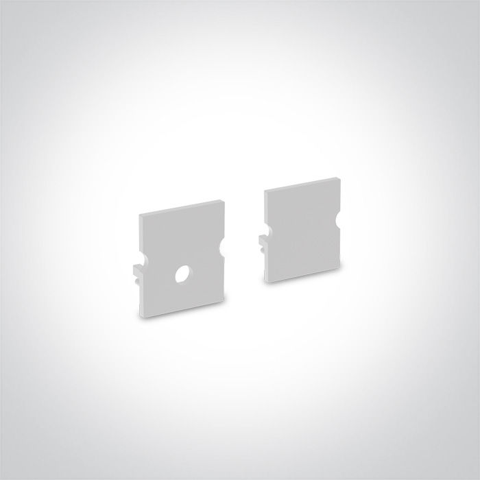 Dark Light Trimless Profile End Caps