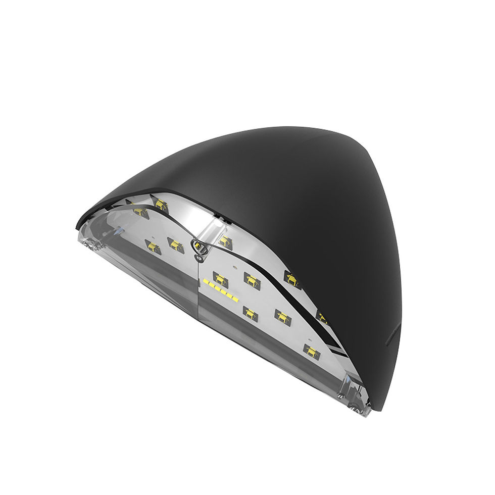 Thumbnail: Fin - Outdoor Wall Light - Emergency - IP65