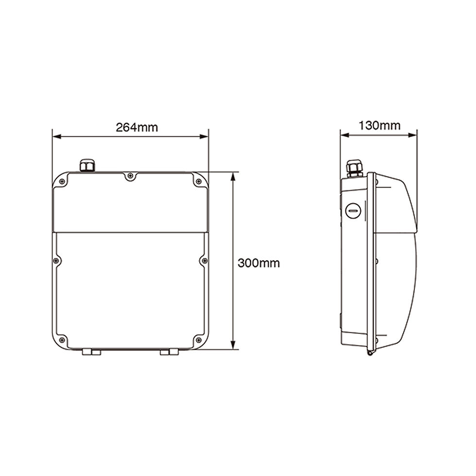 Thumbnail: Hawk 1  - Wall light - IP65