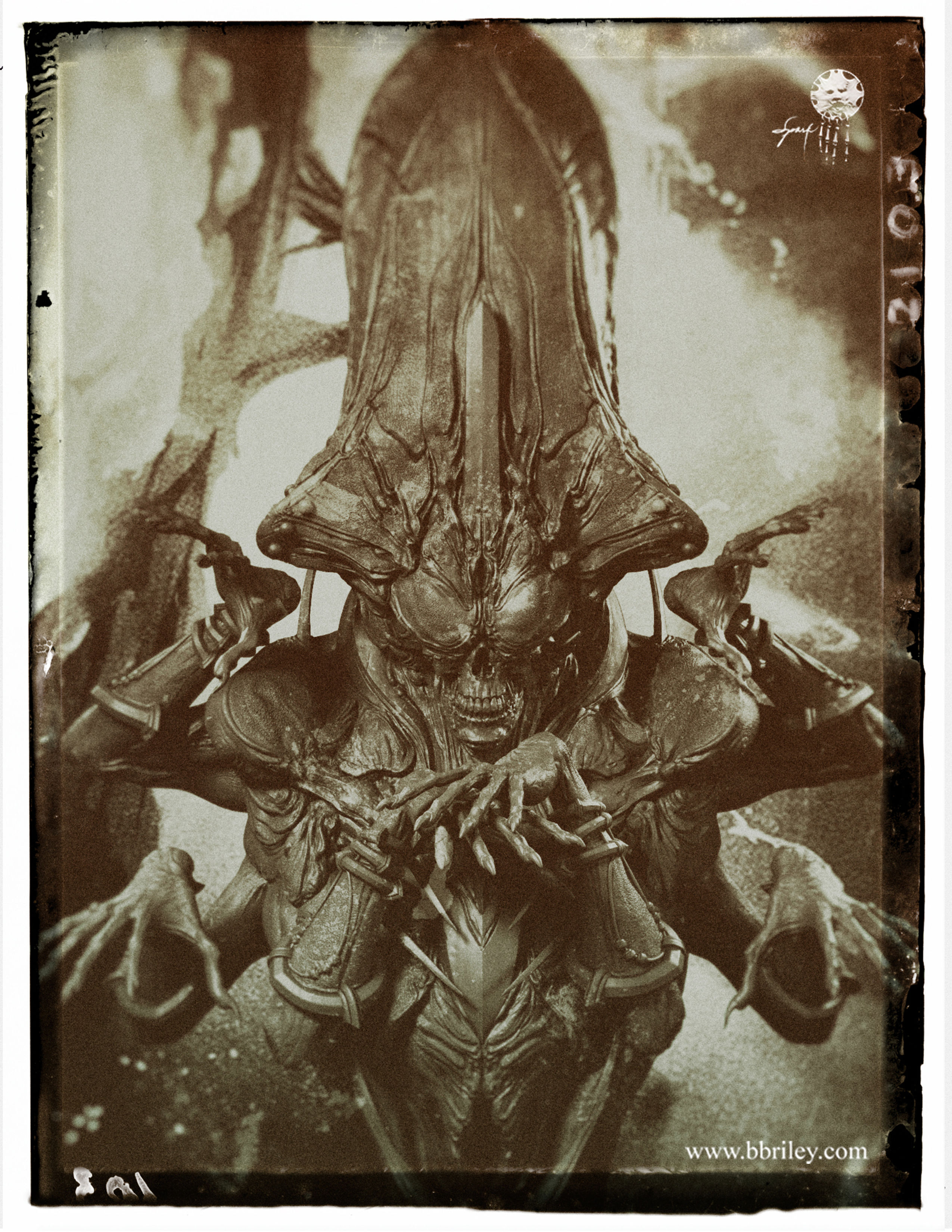 Hell Priest Small Poster