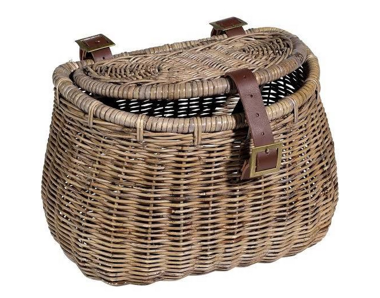 Wicker Basket with Lid