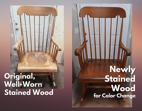 Antique Rocker Color Change