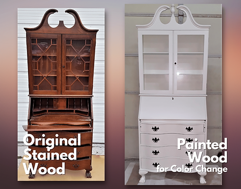 Antique Secretary Desk needs Repair and Refinish
