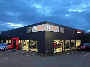 CUPRA SEAT Showroom, Motorvogue Northamp