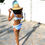 Thumbnail: Alice's baby blue tie back bikini set