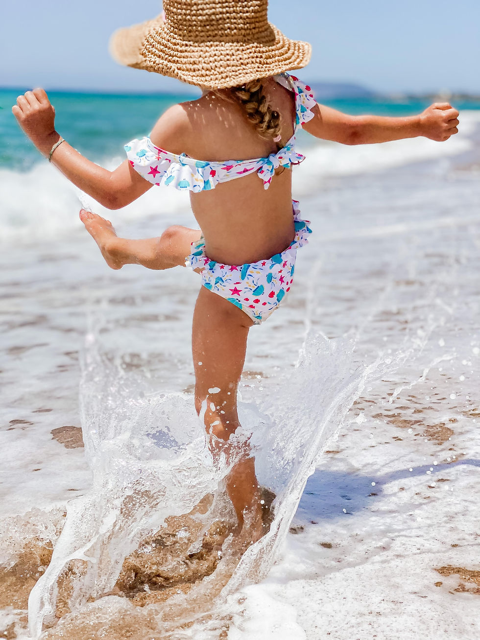 Thumbnail: Alice's Jellyfish tie back bikini set