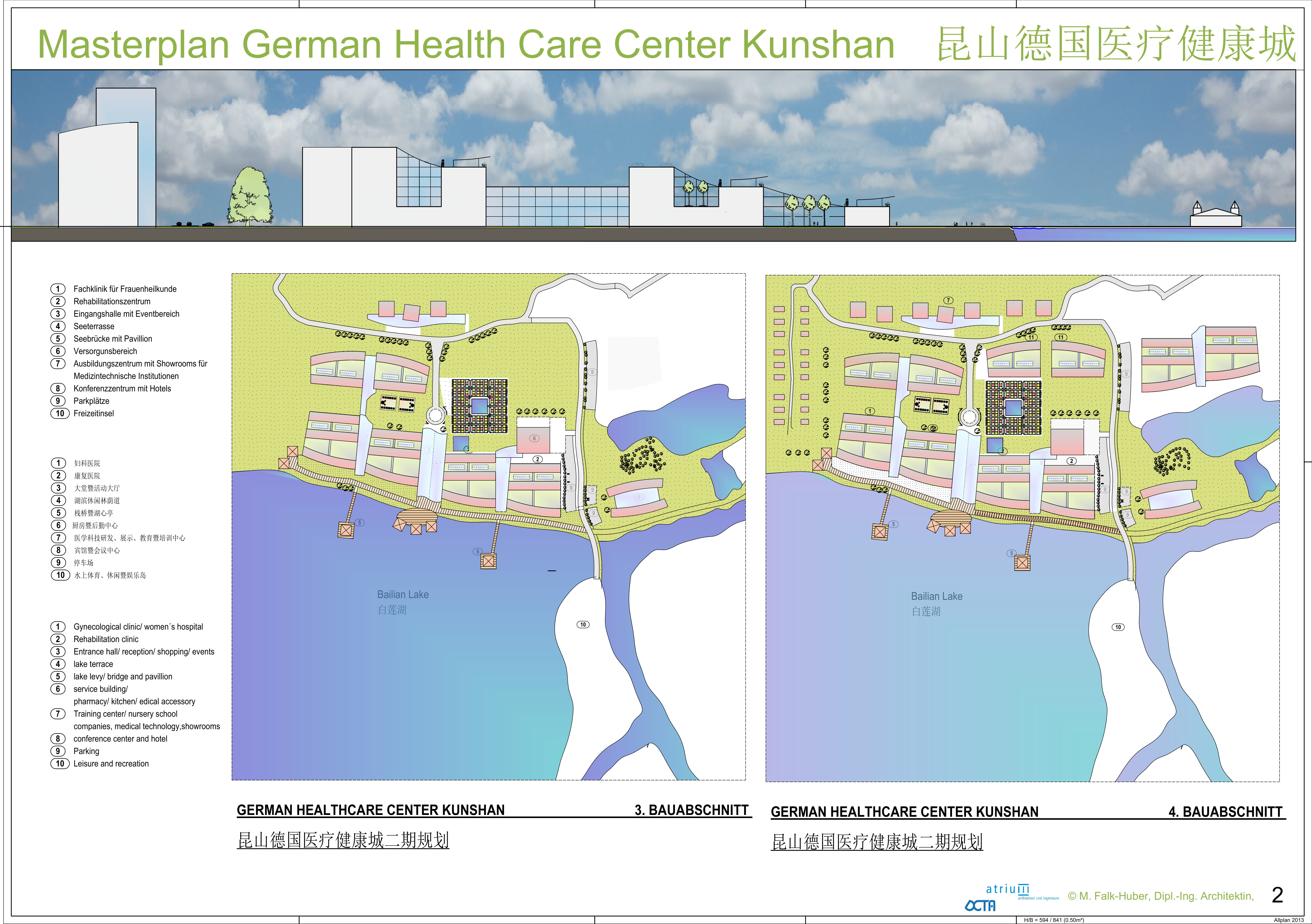 Entwurf Health-Care-Center, Kunshan