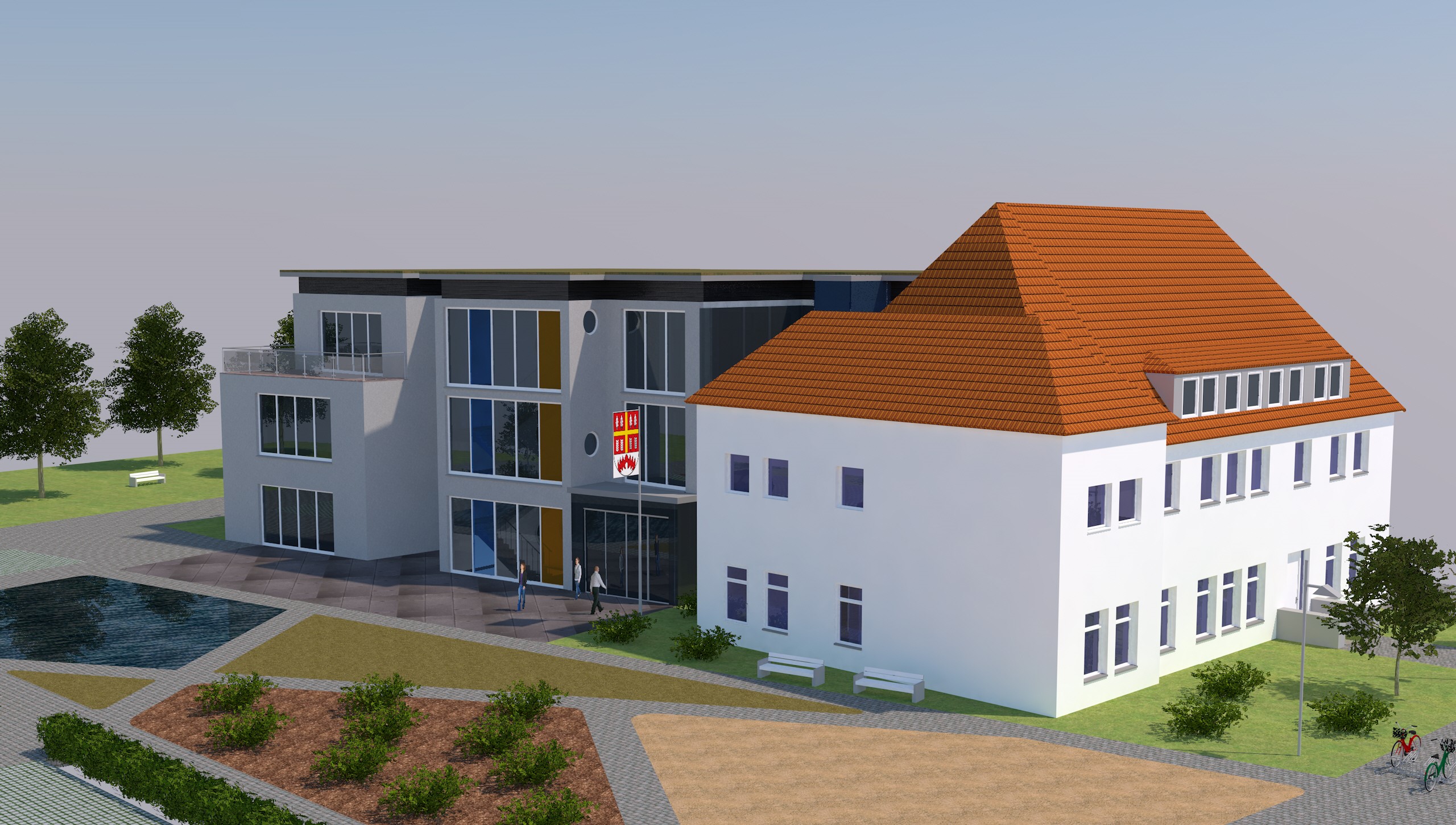 Machbarkeitsstudie Rathaus Erw.