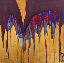 #032 40 x 40 cm Acrylic on canvas