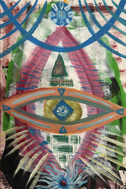 #054 40 x 60 cm Acrylic on canvas